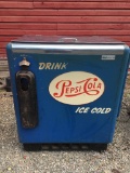 1950s A-55 Ideal Pepsi Slider Machine Cooler