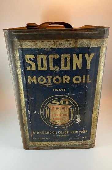 Socony 5 Gallon Can