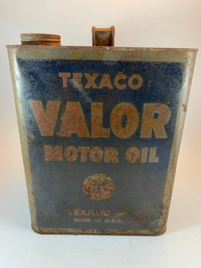 Vintage Texaco Valor Oil Can