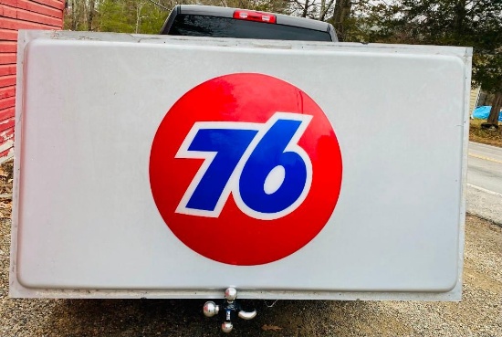 Large 76 Gas Station Lens Sign