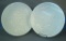 Pair of Phoenix MG Pond Lily Float Bowls Measuring 14 1/2