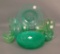 15 Pc Consolidated Catalonian Emerald Green Lot 1- 9 1/2