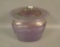 Consolidated Catalonian Tri Cornered Vase Amethyst Wash.