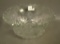 Pair Point Laurel Band Lg. Cut Glass Bowl