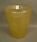 Consolidated Honey Catalonian Lg Tumbler Vase Measures 8