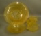Consolidated Honey Catalonian 5 Piece Lot 1-12 1/4