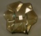 Consolidated Smokey Topaz Ruba Rombic Plate Luncheon Measures 8 1/4