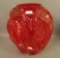 Consolidated Red Line 700 Vase Measures 10 1/2