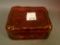 Consolid. Cranberry Flash Catalonian Cigarette Box Covered Cigarette Box