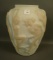 Consolidated Tri Colered Bisque Pan Vase