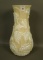 Phoenix Tan/Pearlized MG Philodendren Vase Measures 11 1/2