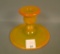 Co-Op Flint Sunset Squatty Candlestick Measures 3 1/2