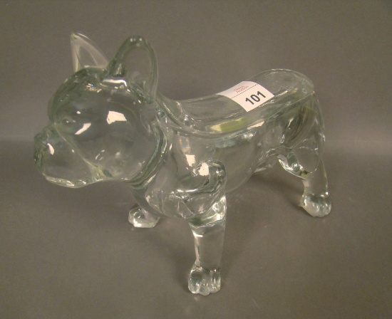 Co-Op Flint Crystal Covered Bulldog Figural