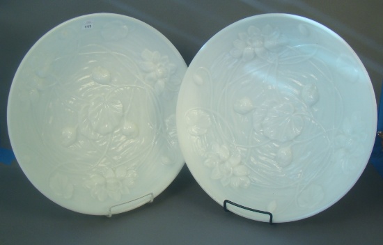 Pair of Phoenix MG Pond Lily Float Bowls Measuring 14 1/2"