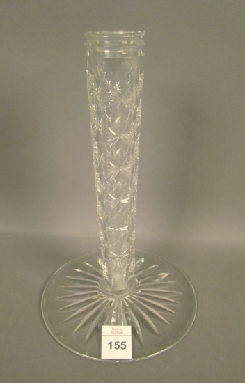 Signed Fry Cuy Glass Ftd. Bud Vase Measures 8" Tall