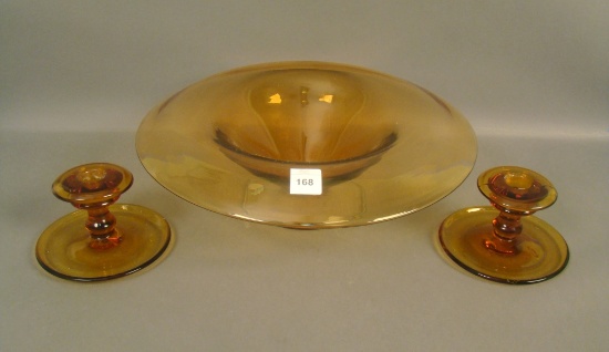 Co-Op Flint Amber 3 Piece Console Set