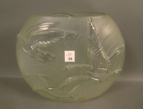 Phoenix Crystal Flying Geese Vase