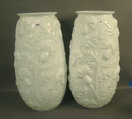 Two Phoenix MG Thistle Umbrella Stands Measuring 18" Tall