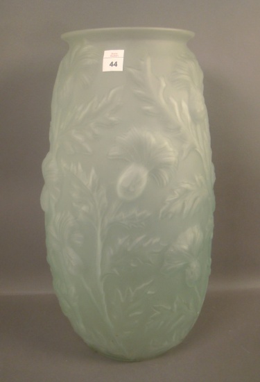 Phoenix Frosted Thistle Umbrella Stand Measuring 18" Tall
