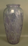 Consolidated Blackberry Umbrella Stand Amethyst Wash. Measures 18