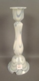 Fry Foval Radioware Candlestick Lamp Base Delft Blue, Measures 10