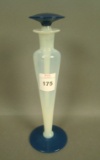 Fry Foval Delft Blue Ftd perfume & stopper Measures 8