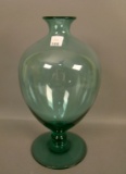 Fry Teal/Green Ftd. Round Water Lamp 12