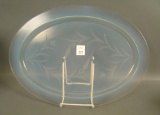 Fry Opalescent Oven Ware Oval Roast Platter