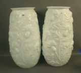 Two Phoenix MG Thistle Umbrella Stands Measuring 18