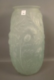 Phoenix Frosted Thistle Umbrella Stand Measuring 18