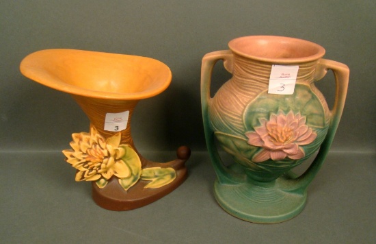 Two Piece Roseville Pottery Lot