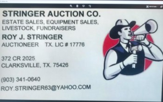 RED RIVER COUNTY TEXAS LAND AUCTION