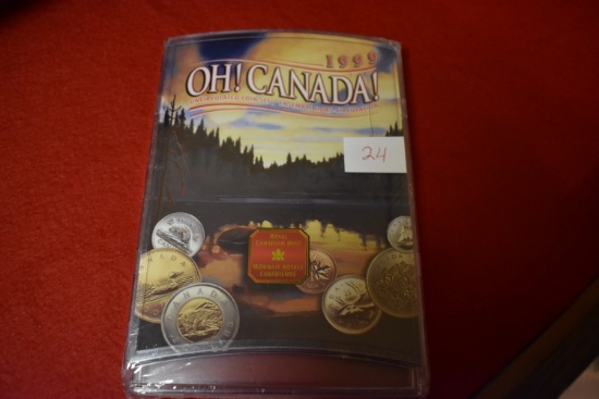 Canadian 1999 Uncirculated Coin Set