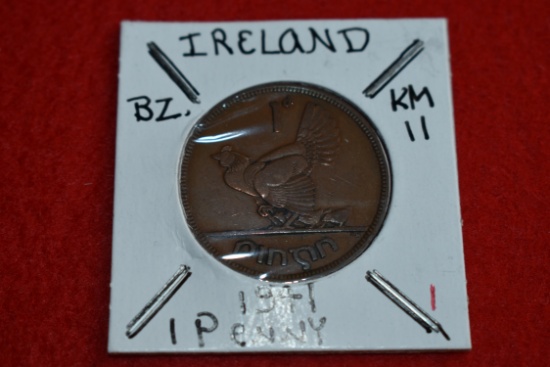 1941 Ireland Penny XF