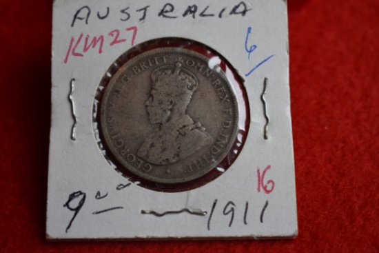 1911 Australia One Florin - Two Shillings