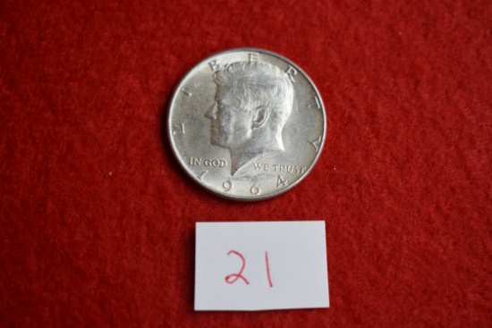 1964 Kennedy Half Dollar Unc