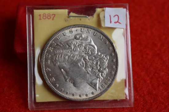 1887 Morgan Dollar Unc
