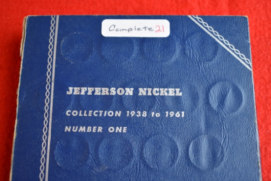 Complete Set Of Jefferson Nickels 1938-1961