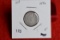 1896 Seated Dime Vf