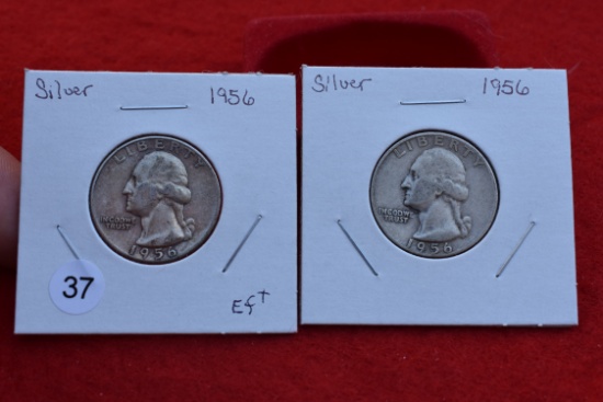 1956 & 1956-d Washington Quarters