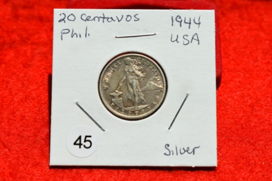 1944 Filipinas 20 Centavos