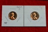 2 - 1968-s Proof Lincoln Cents