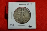 1947 Walking Liberty Half