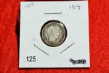 1914 Barber Dime