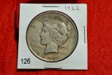 1922 Peace Dollar