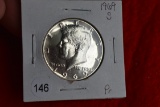 1969-s Proof Kennedy Half Dollar