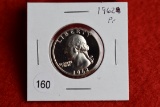 1962 Proof Washington Quarter