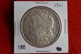 1921 Morgan Dollar Au