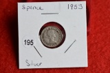 1953 Australia Three Pence