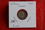 1957 Australia Three Pence